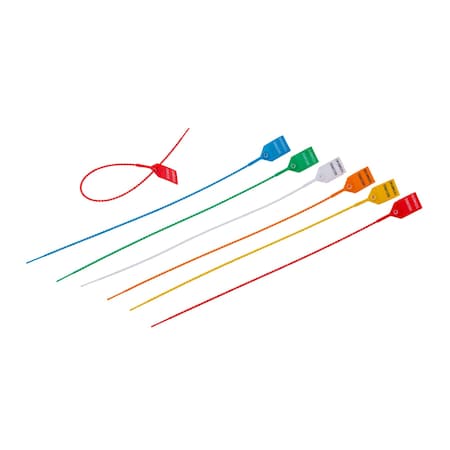 Dickey Mfg Co Beaded Pull Tight Seal, 18in, Green, HDPE, 1000PK 90418A02-1M